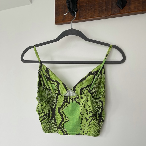 Printed crop top - Picture 4 of 4